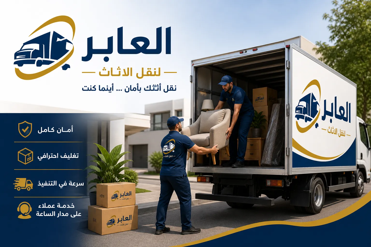 احصل على أعلى نسبة خصم من شركة نقل عفش بصامطة - العابر لنقل الاثاث