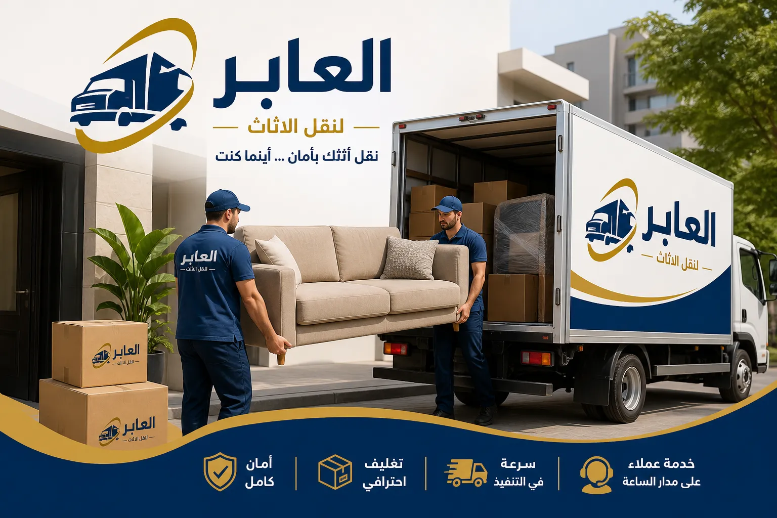 تعرف على مميزات أفضل شركة نقل عفش بيش - العابر لنقل الاثاث