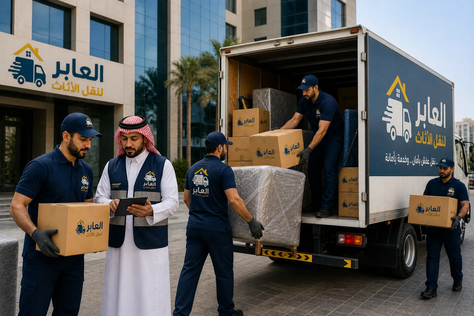 نقل عفش سريع وآمن داخل جازان